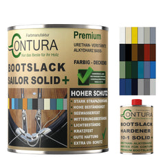 2K Farbige Bootslacke