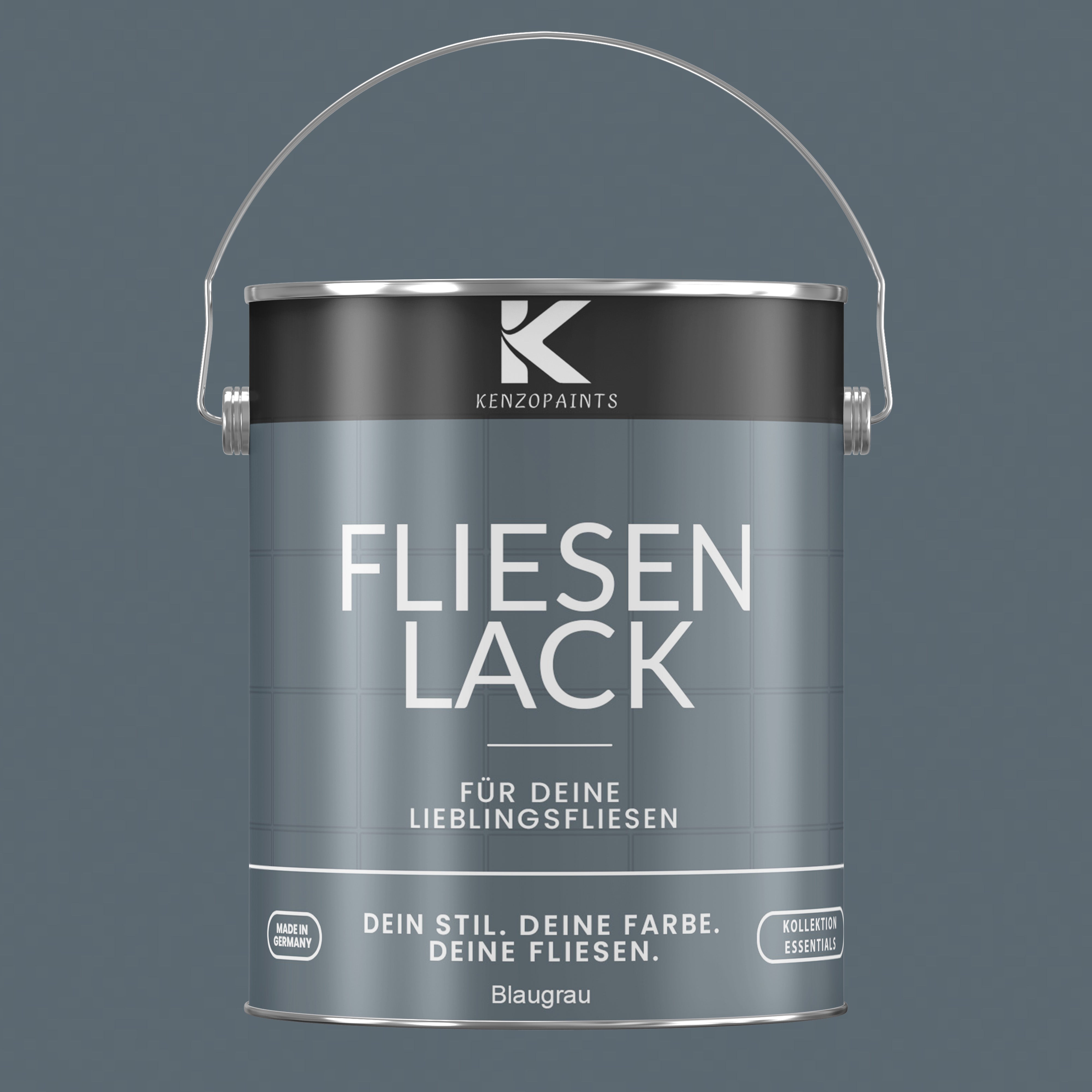 Kenzopaints Fliesenlack Fliesenfarbe - 2,5Liter - Farbmanufaktur Contura Berkemeier - Farbmanufaktur Contura Berkemeier