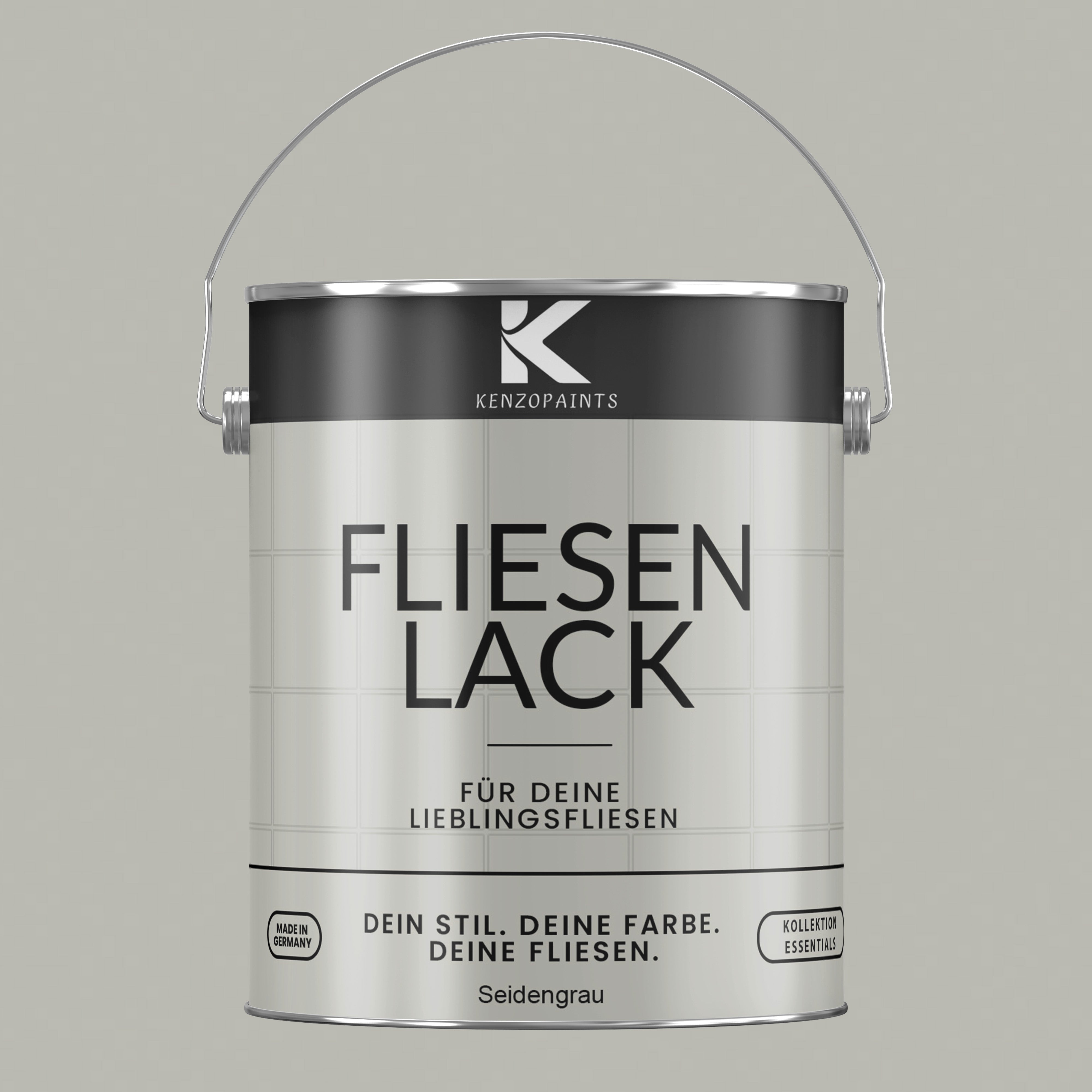 Kenzopaints Fliesenlack Fliesenfarbe - 2,5Liter - Farbmanufaktur Contura Berkemeier - Farbmanufaktur Contura Berkemeier