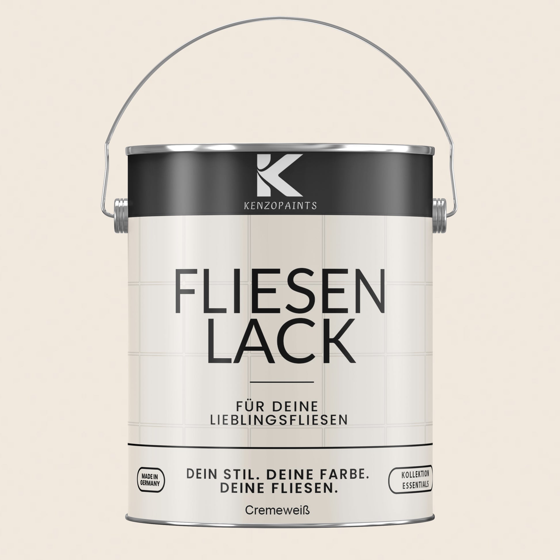 Kenzopaints Fliesenlack Fliesenfarbe - 2,5Liter - Farbmanufaktur Contura Berkemeier - Farbmanufaktur Contura Berkemeier