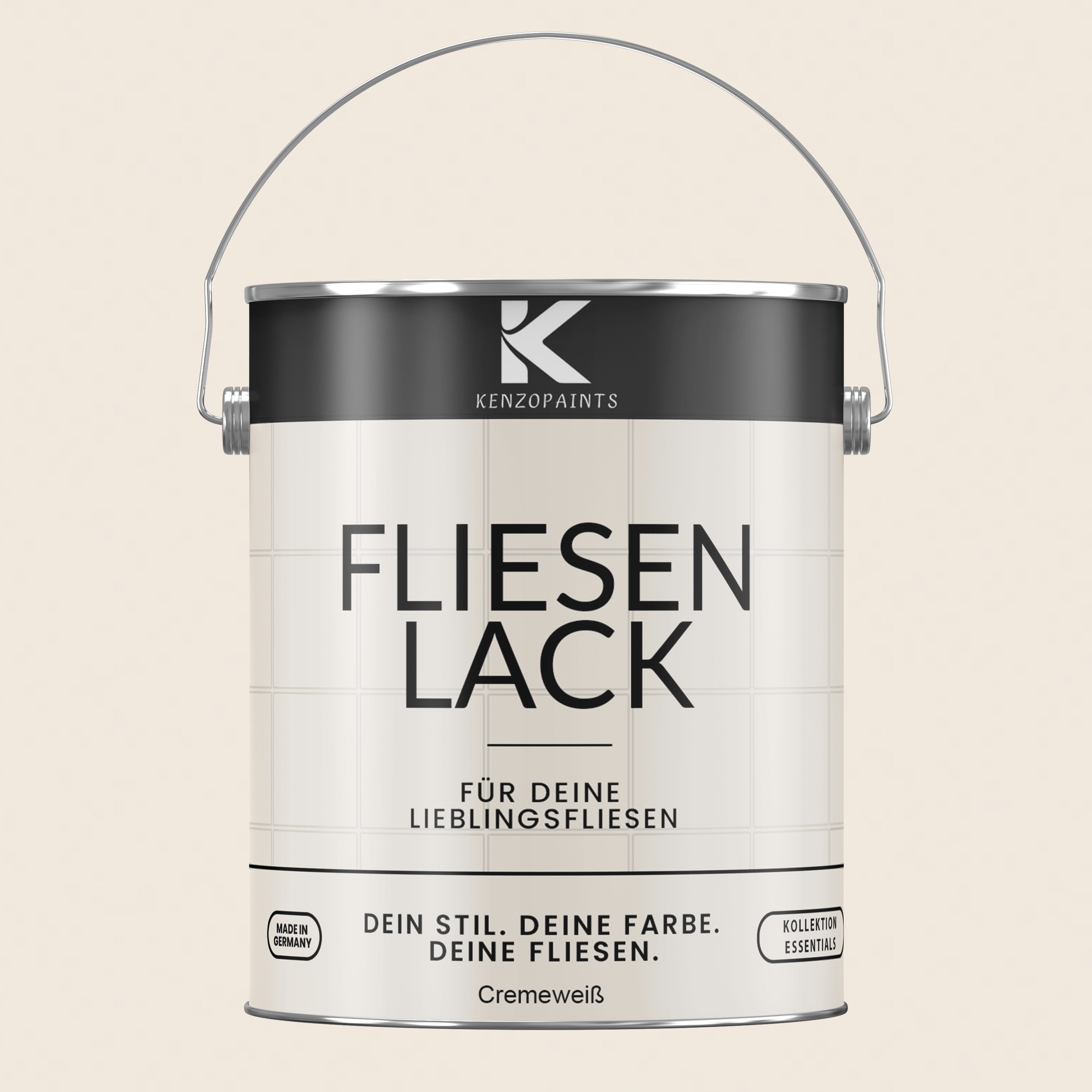 Kenzopaints Fliesenlack Fliesenfarbe - 2,5Liter - Farbmanufaktur Contura Berkemeier - Farbmanufaktur Contura Berkemeier