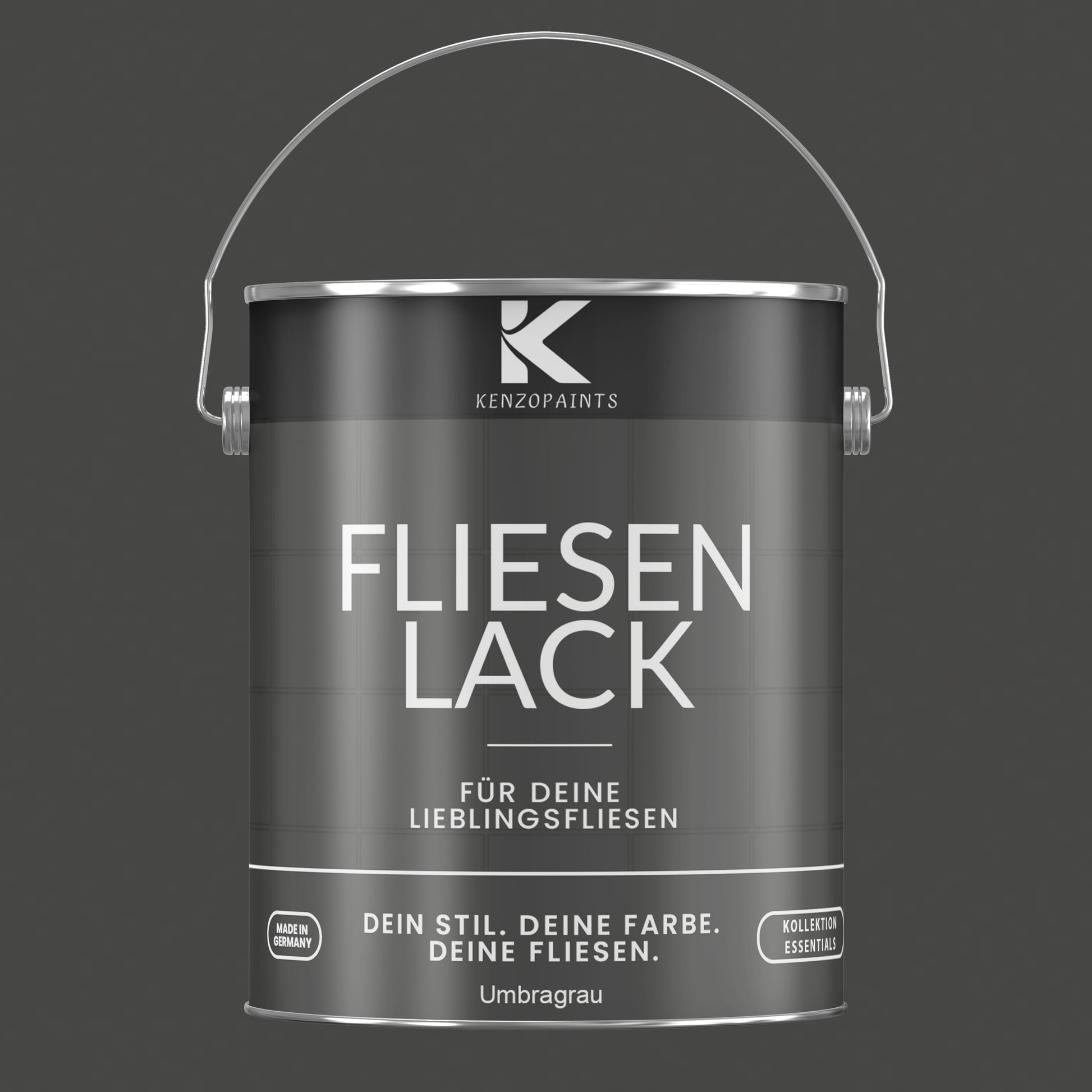 Kenzopaints Fliesenlack Fliesenfarbe - 2,5Liter - Farbmanufaktur Contura Berkemeier - Farbmanufaktur Contura Berkemeier