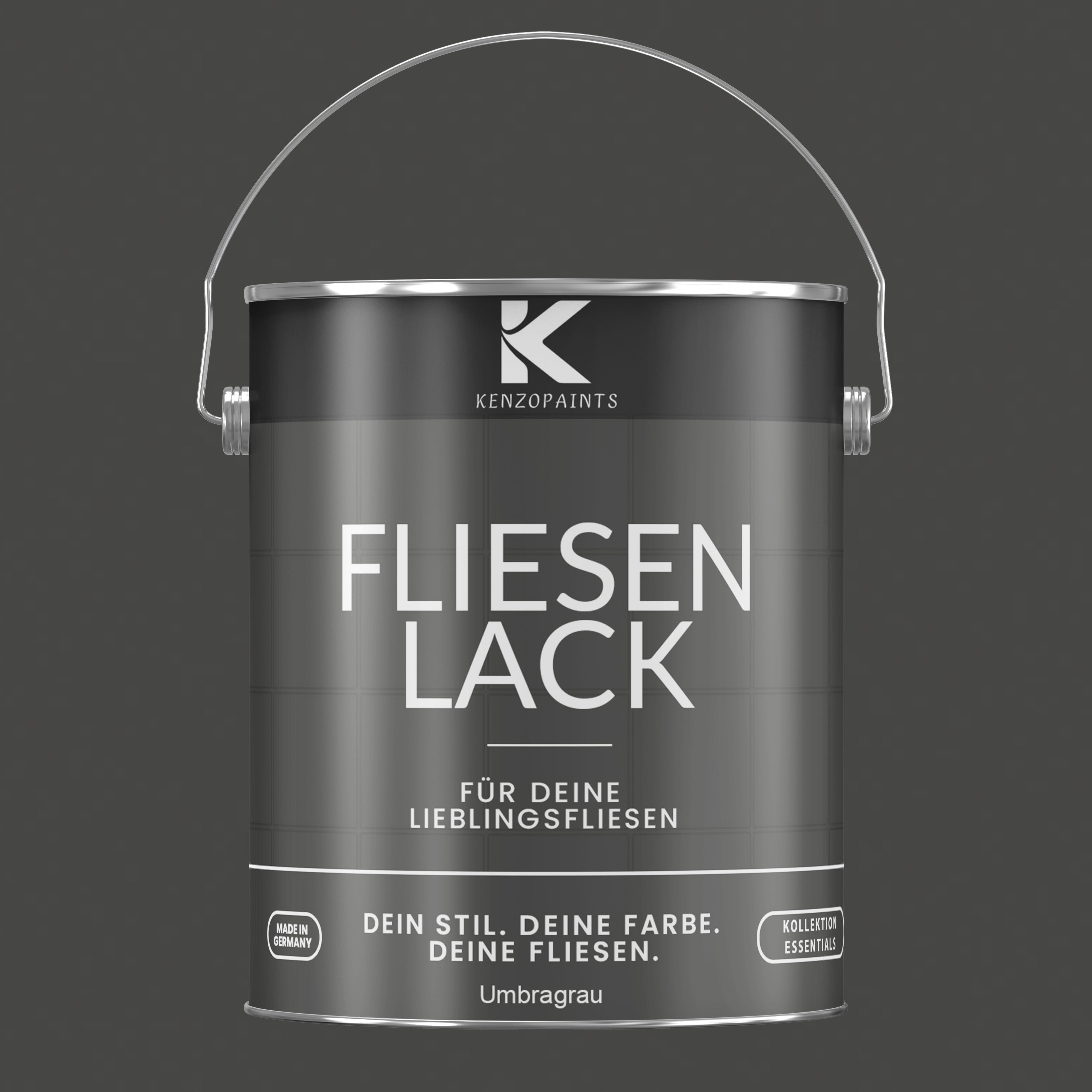 Kenzopaints Fliesenlack Fliesenfarbe - 2,5Liter - Farbmanufaktur Contura Berkemeier - Farbmanufaktur Contura Berkemeier