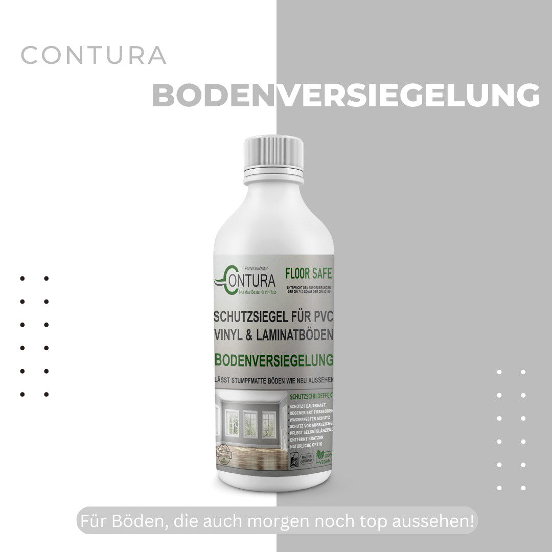 -POS- Contura Vinyl- Laminat PVC Parkett Boden Versiegelung Imprägnierung Fußbodensiegel Lack - Farbmanufaktur Contura Berkemeier - Farbmanufaktur Contura Berkemeier