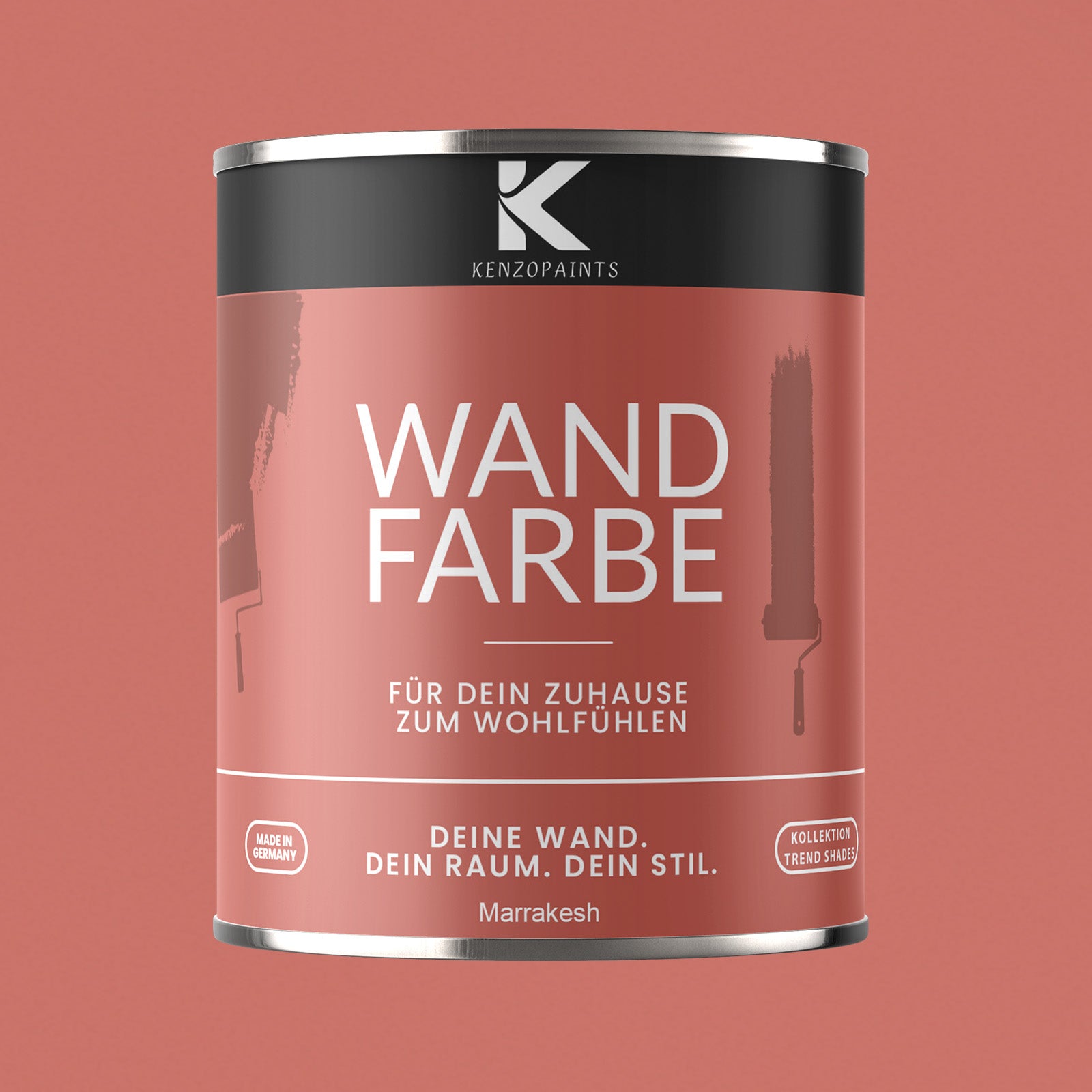 Kenzopaints Wandfarbe Innenwandfarbe Designfarbe - 10Liter - Farbmanufaktur Contura Berkemeier - Farbmanufaktur Contura Berkemeier
