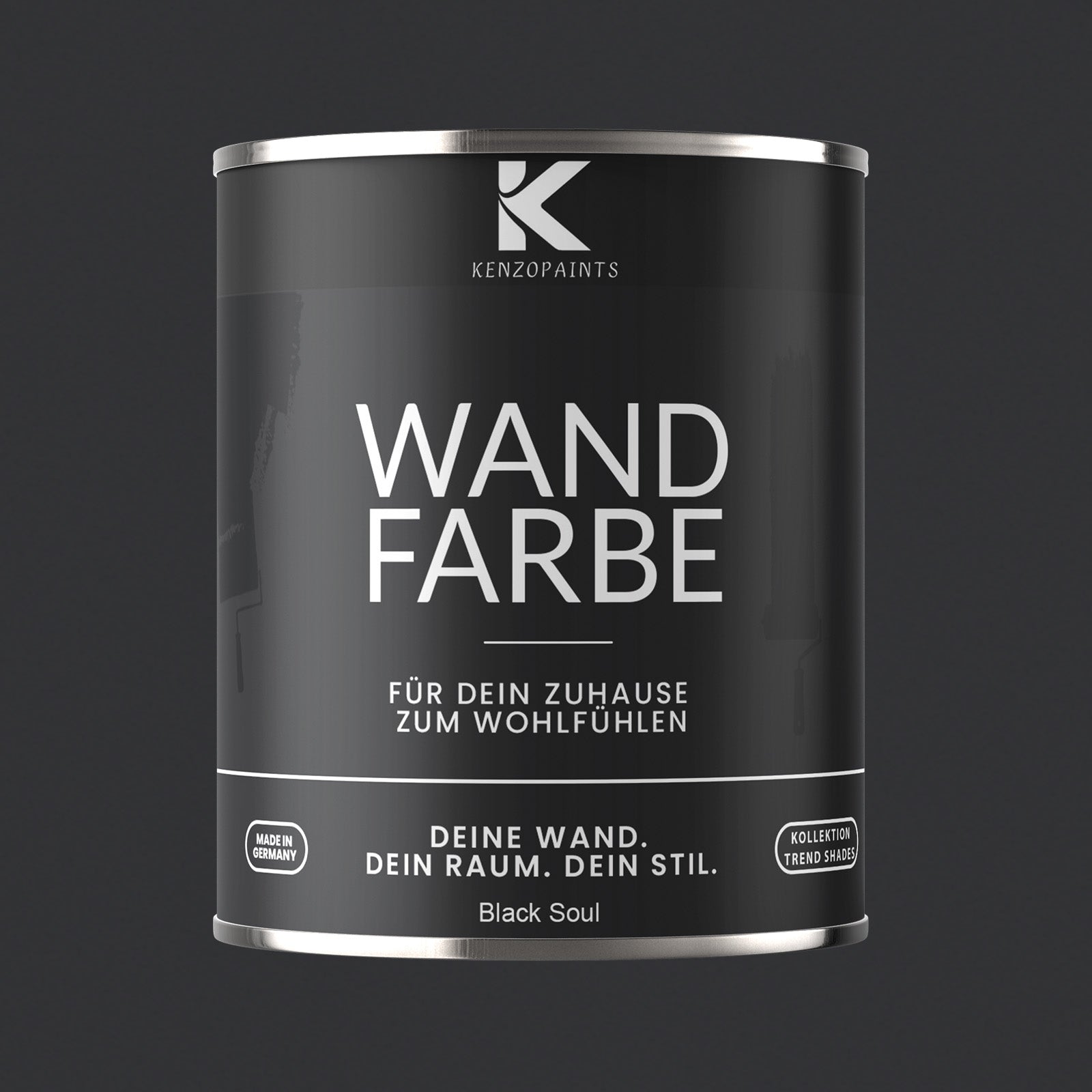 Kenzopaints Wandfarbe Innenwandfarbe Designfarbe - 10Liter - Farbmanufaktur Contura Berkemeier - Farbmanufaktur Contura Berkemeier