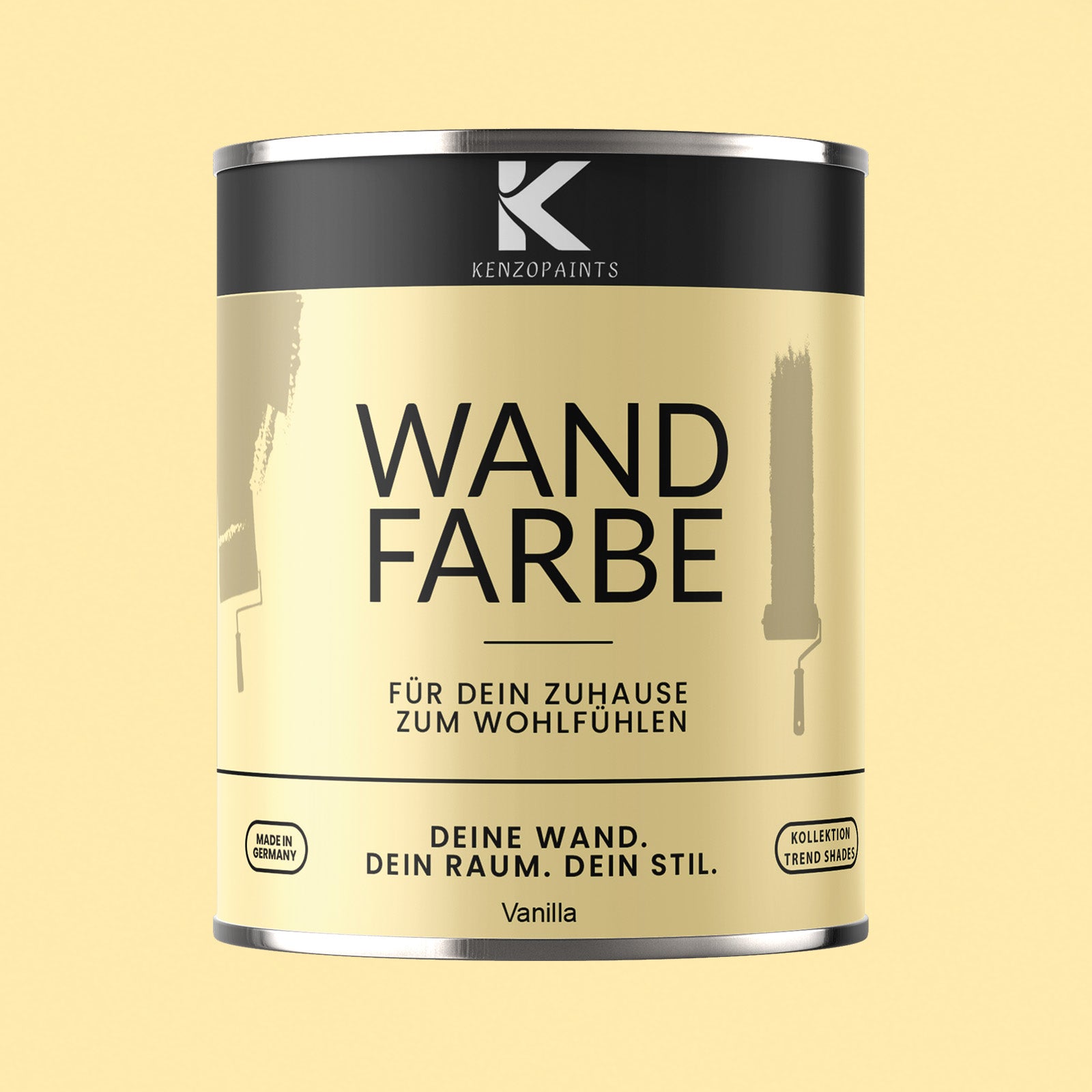 Kenzopaints Wandfarbe Innenwandfarbe Designfarbe - 10Liter - Farbmanufaktur Contura Berkemeier - Farbmanufaktur Contura Berkemeier