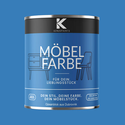 Kenzopaints Möbelfarbe Möbellack Buntlack - 2,5Liter - Farbmanufaktur Contura Berkemeier - Farbmanufaktur Contura Berkemeier