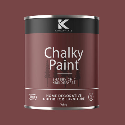 Kenzopaints Chalky Paint Kreidefarbe - 750ml - Farbmanufaktur Contura Berkemeier - Farbmanufaktur Contura Berkemeier