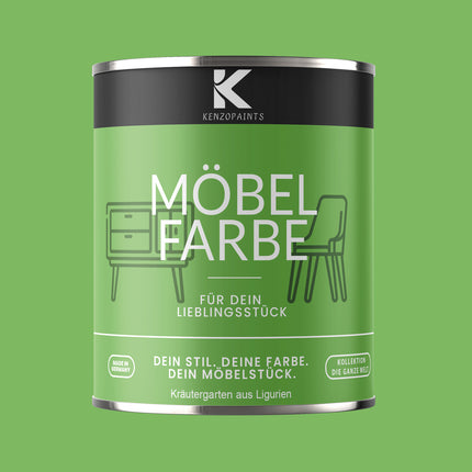 Kenzopaints Möbelfarbe Möbellack Buntlack - 2,5Liter - Farbmanufaktur Contura Berkemeier - Farbmanufaktur Contura Berkemeier