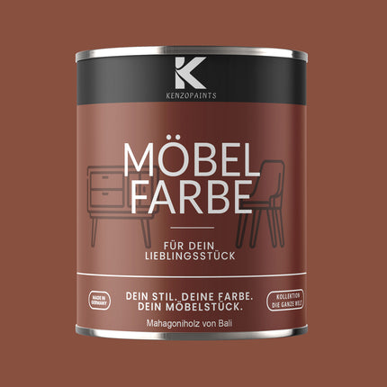 Kenzopaints Möbelfarbe Möbellack Buntlack - 2,5Liter - Farbmanufaktur Contura Berkemeier - Farbmanufaktur Contura Berkemeier