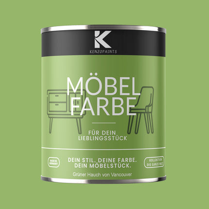 Kenzopaints Möbelfarbe Möbellack Buntlack - 2,5Liter - Farbmanufaktur Contura Berkemeier - Farbmanufaktur Contura Berkemeier