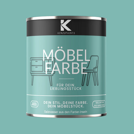 Kenzopaints Möbelfarbe Möbellack Buntlack - 2,5Liter - Farbmanufaktur Contura Berkemeier - Farbmanufaktur Contura Berkemeier