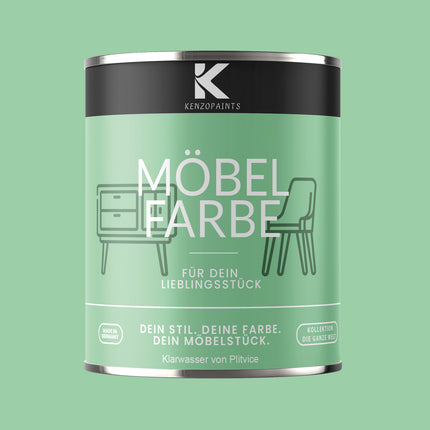 Kenzopaints Möbelfarbe Möbellack Buntlack - 2,5Liter - Farbmanufaktur Contura Berkemeier - Farbmanufaktur Contura Berkemeier