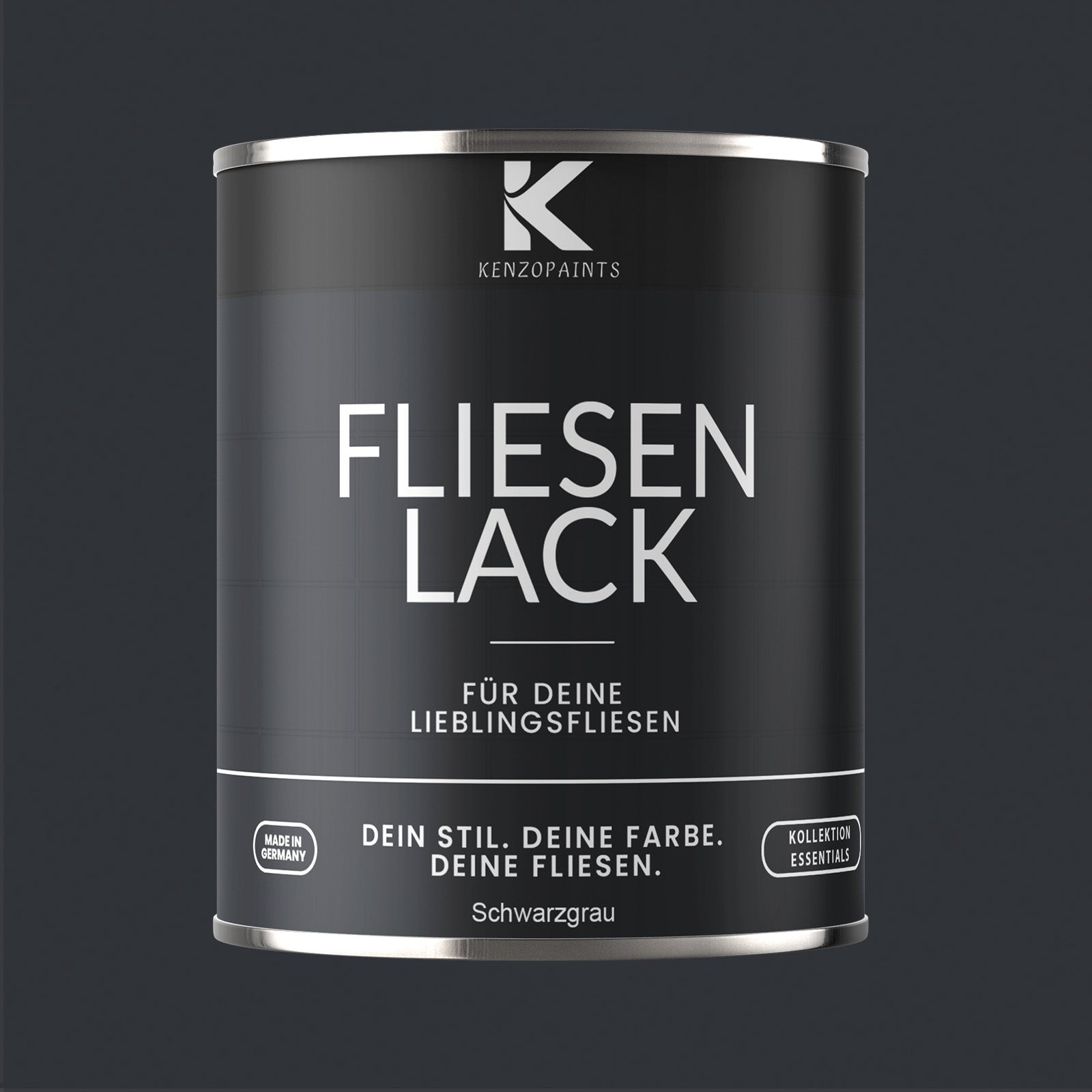 Kenzopaints Fliesenlack Fliesenfarbe - 2,5Liter - Farbmanufaktur Contura Berkemeier - Farbmanufaktur Contura Berkemeier