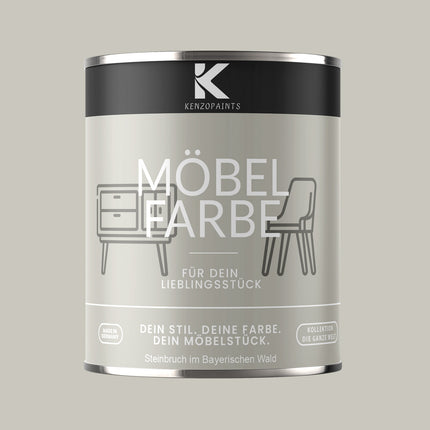 Kenzopaints Möbelfarbe Möbellack Buntlack - 2,5Liter - Farbmanufaktur Contura Berkemeier - Farbmanufaktur Contura Berkemeier