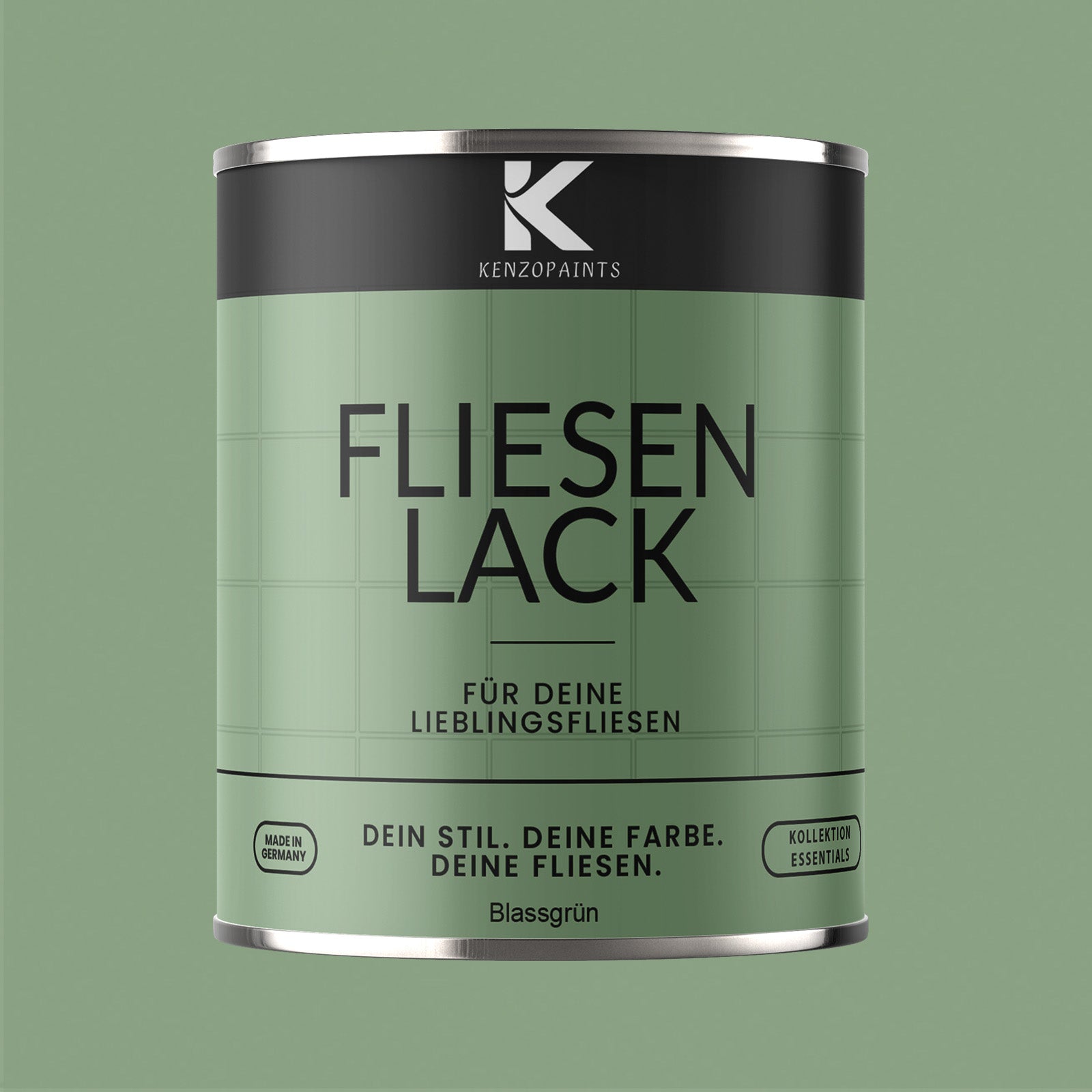 Kenzopaints Fliesenlack Fliesenfarbe - 2,5Liter - Farbmanufaktur Contura Berkemeier - Farbmanufaktur Contura Berkemeier