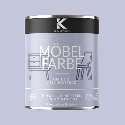 Kenzopaints Möbelfarbe Möbellack Buntlack - 2,5Liter - Farbmanufaktur Contura Berkemeier - Farbmanufaktur Contura Berkemeier