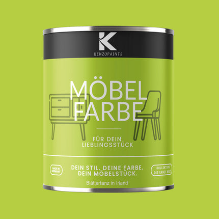 Kenzopaints Möbelfarbe Möbellack Buntlack - 2,5Liter - Farbmanufaktur Contura Berkemeier - Farbmanufaktur Contura Berkemeier