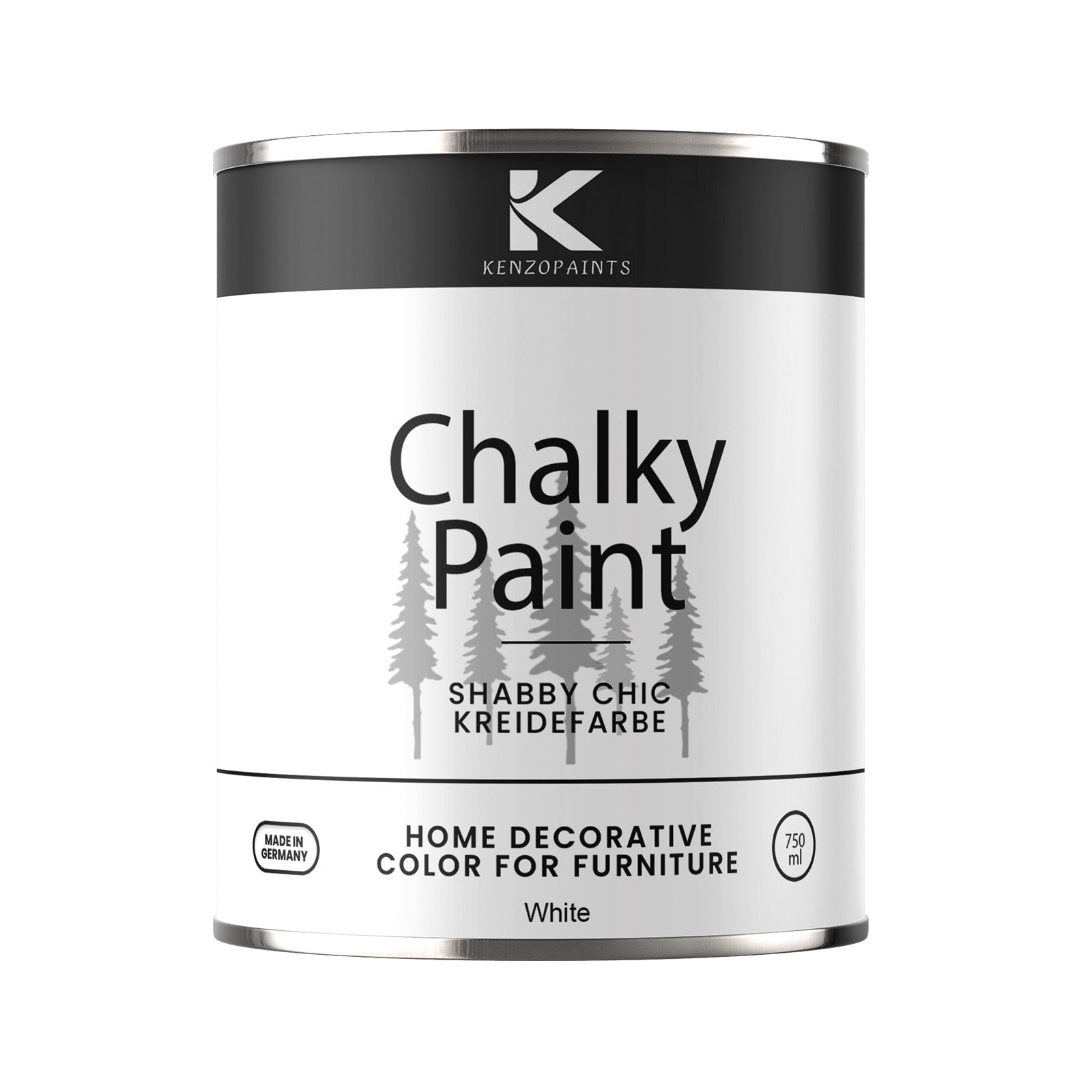 Kenzopaints Chalky Paint Kreidefarbe - 750ml - Farbmanufaktur Contura Berkemeier - Farbmanufaktur Contura Berkemeier