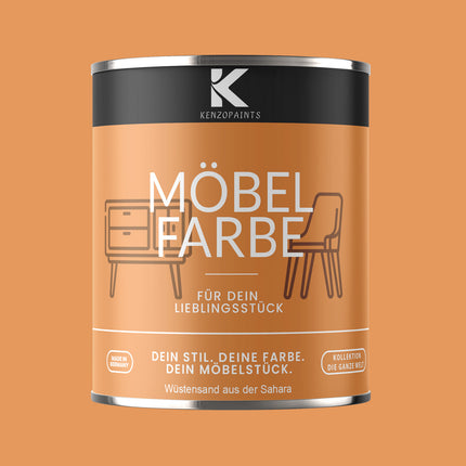 Kenzopaints Möbelfarbe Möbellack Buntlack - 2,5Liter - Farbmanufaktur Contura Berkemeier - Farbmanufaktur Contura Berkemeier