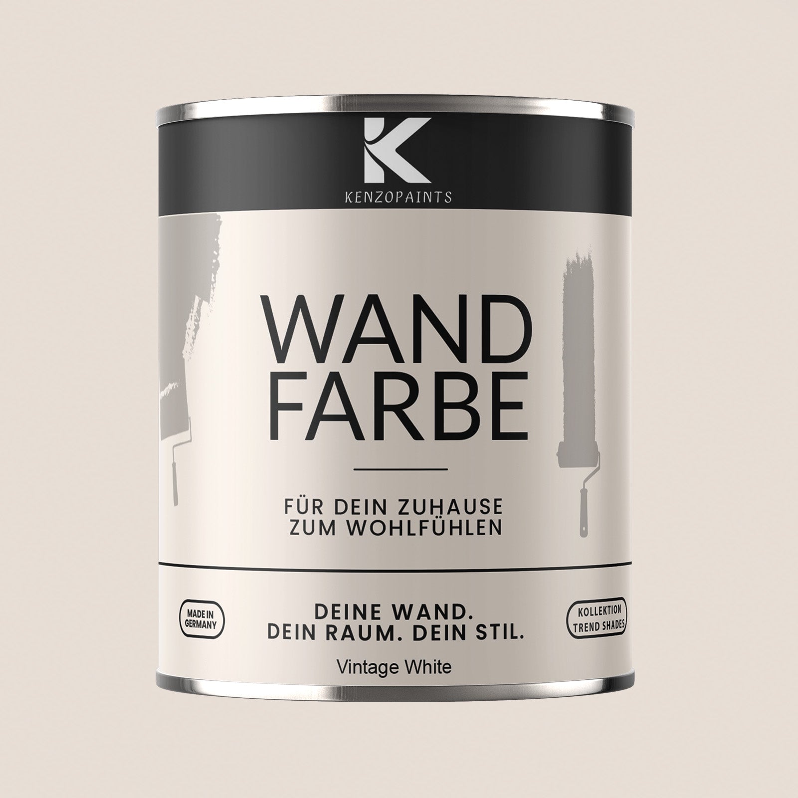 Kenzopaints Wandfarbe Innenwandfarbe Designfarbe - 10Liter - Farbmanufaktur Contura Berkemeier - Farbmanufaktur Contura Berkemeier