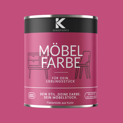 Kenzopaints Möbelfarbe Möbellack Buntlack - 2,5Liter - Farbmanufaktur Contura Berkemeier - Farbmanufaktur Contura Berkemeier