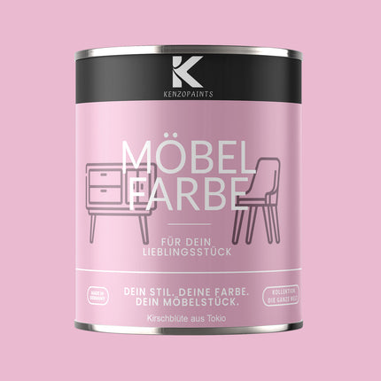 Kenzopaints Möbelfarbe Möbellack Buntlack - 2,5Liter - Farbmanufaktur Contura Berkemeier - Farbmanufaktur Contura Berkemeier