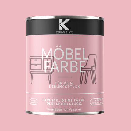 Kenzopaints Möbelfarbe Möbellack Buntlack - 2,5Liter - Farbmanufaktur Contura Berkemeier - Farbmanufaktur Contura Berkemeier