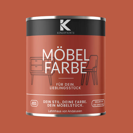 Kenzopaints Möbelfarbe Möbellack Buntlack - 2,5Liter - Farbmanufaktur Contura Berkemeier - Farbmanufaktur Contura Berkemeier