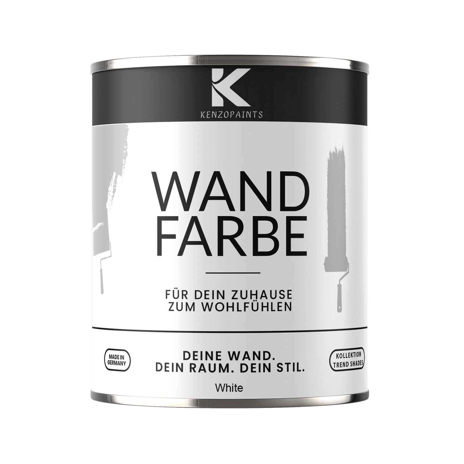 Kenzopaints Wandfarbe Innenwandfarbe Designfarbe - 10Liter - Farbmanufaktur Contura Berkemeier - Farbmanufaktur Contura Berkemeier