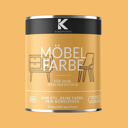 Kenzopaints Möbelfarbe Möbellack Buntlack - 2,5Liter - Farbmanufaktur Contura Berkemeier - Farbmanufaktur Contura Berkemeier
