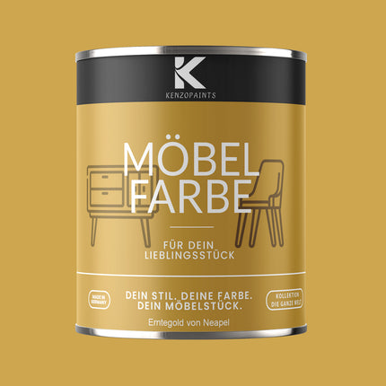 Kenzopaints Möbelfarbe Möbellack Buntlack - 2,5Liter - Farbmanufaktur Contura Berkemeier - Farbmanufaktur Contura Berkemeier