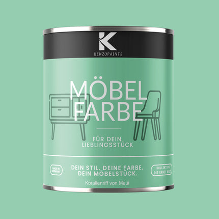 Kenzopaints Möbelfarbe Möbellack Buntlack - 2,5Liter - Farbmanufaktur Contura Berkemeier - Farbmanufaktur Contura Berkemeier