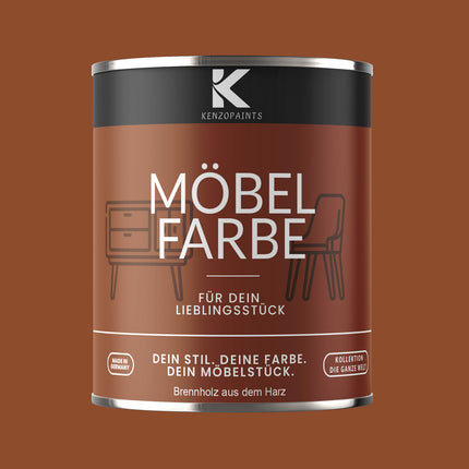 Kenzopaints Möbelfarbe Möbellack Buntlack - 2,5Liter - Farbmanufaktur Contura Berkemeier - Farbmanufaktur Contura Berkemeier