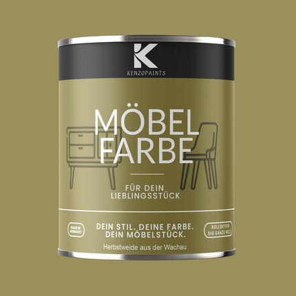 Kenzopaints Möbelfarbe Möbellack Buntlack - 2,5Liter - Farbmanufaktur Contura Berkemeier - Farbmanufaktur Contura Berkemeier