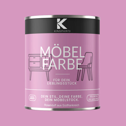 Kenzopaints Möbelfarbe Möbellack Buntlack - 2,5Liter - Farbmanufaktur Contura Berkemeier - Farbmanufaktur Contura Berkemeier