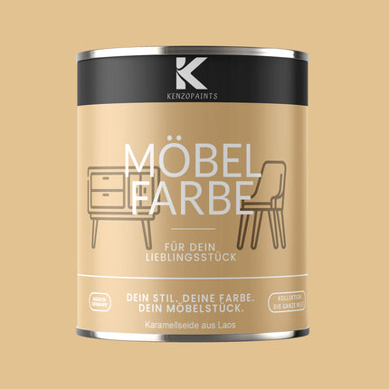 Kenzopaints Möbelfarbe Möbellack Buntlack - 2,5Liter - Farbmanufaktur Contura Berkemeier - Farbmanufaktur Contura Berkemeier