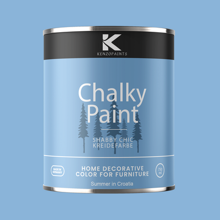 Kenzopaints Chalky Paint Kreidefarbe - 750ml - Farbmanufaktur Contura Berkemeier - Farbmanufaktur Contura Berkemeier