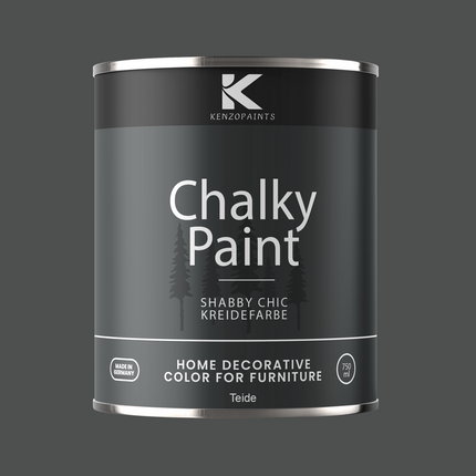 Kenzopaints Chalky Paint Kreidefarbe - 750ml - Farbmanufaktur Contura Berkemeier - Farbmanufaktur Contura Berkemeier