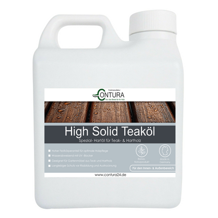 Contura Teaköl Spezial Hartöl für Teak & Hartholz Yachtöl Holzschutz UV Schutz - Farbmanufaktur Contura Berkemeier - Farbmanufaktur Contura Berkemeier