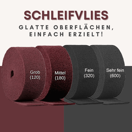 Schleifvlies Rolle 1 Meter Schleifmatte - Farbmanufaktur Contura Berkemeier - Farbmanufaktur Contura Berkemeier
