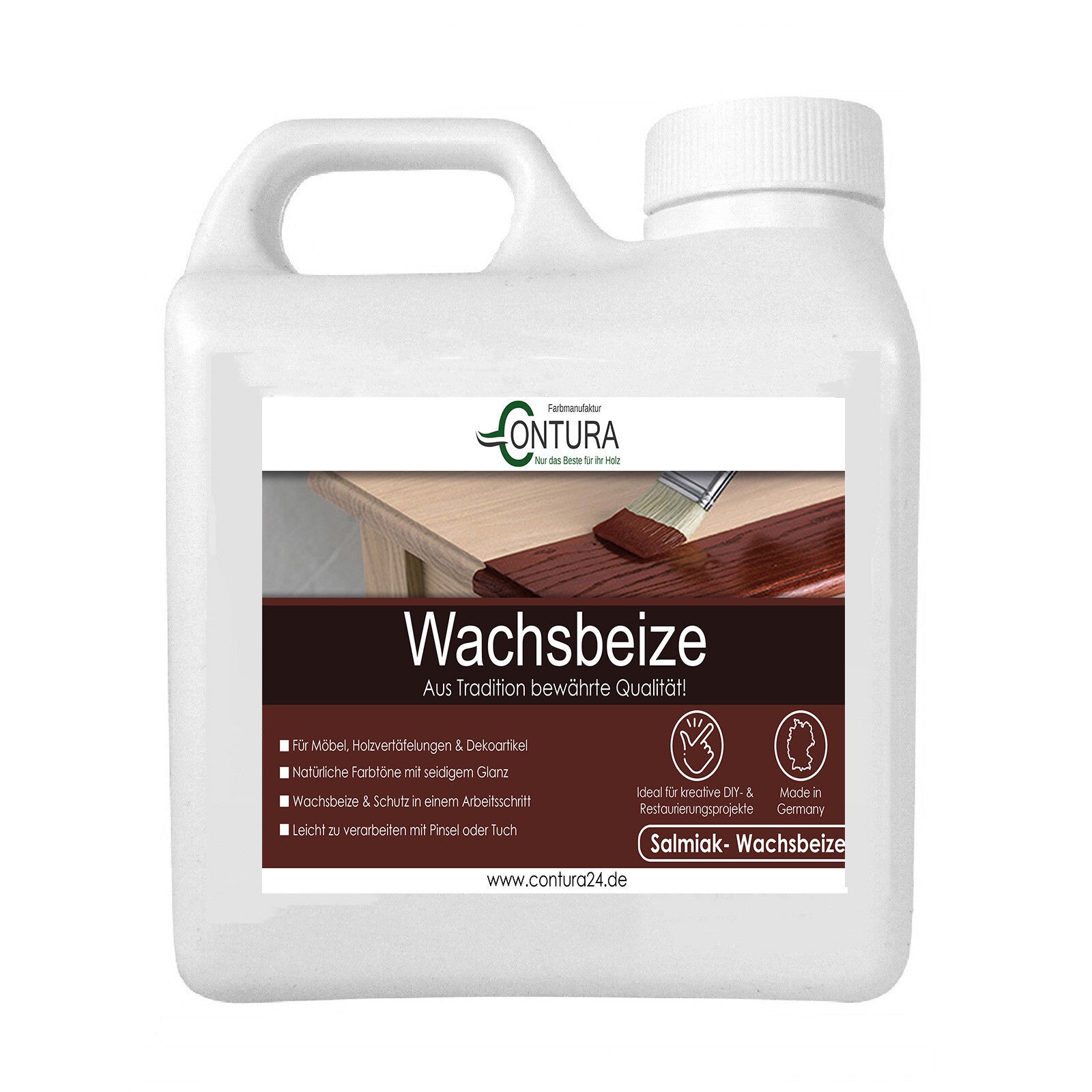 Wachsbeize 2in1 Holzbeize Beize & Wachs