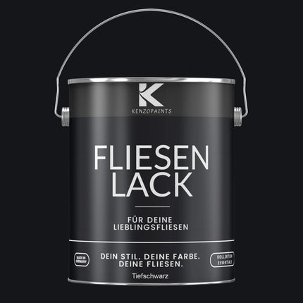 Kenzopaints Fliesenlack Fliesenfarbe - 2,5Liter - Farbmanufaktur Contura Berkemeier - Farbmanufaktur Contura Berkemeier