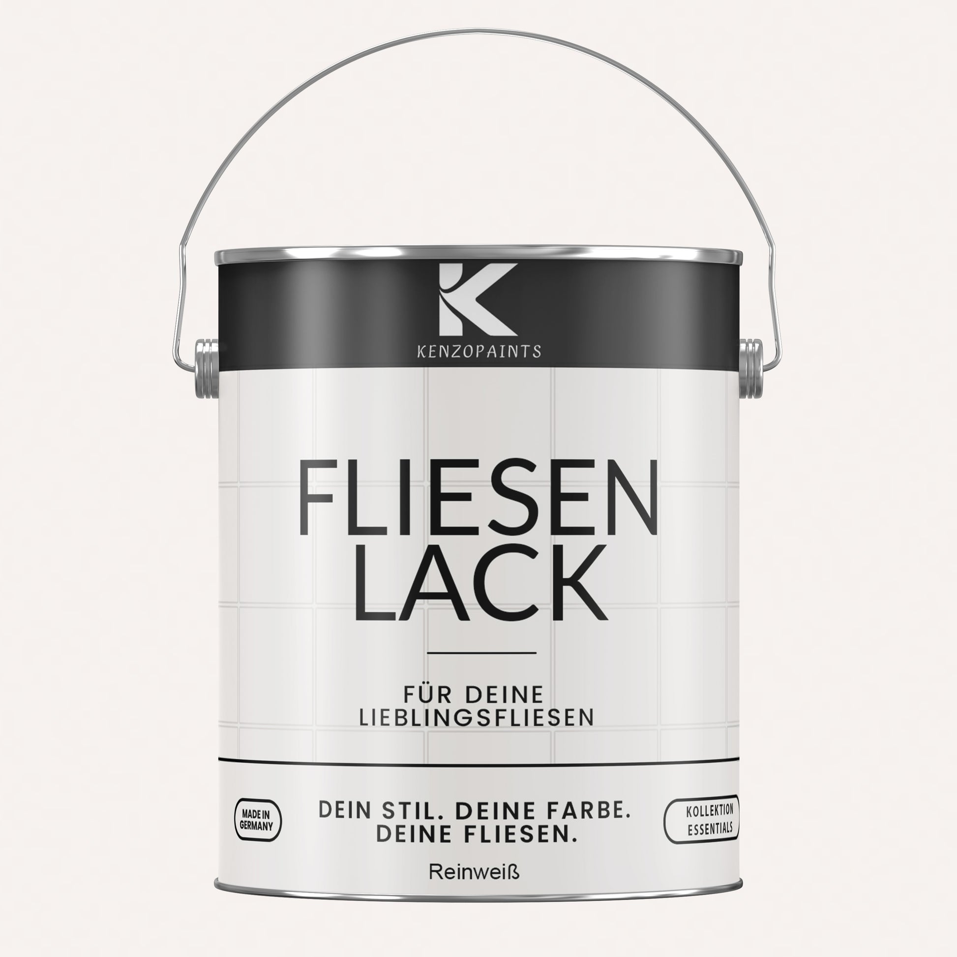 Kenzopaints Fliesenlack Fliesenfarbe - 2,5Liter - Farbmanufaktur Contura Berkemeier - Farbmanufaktur Contura Berkemeier