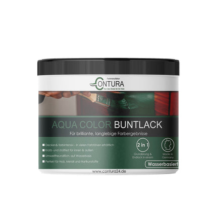 Contura Buntlack GLÄNZEND Lackfarbe Lack Außen Innen Holz Metall Farbe Holzlack Möbellack - Farbmanufaktur Contura Berkemeier - Farbmanufaktur Contura Berkemeier