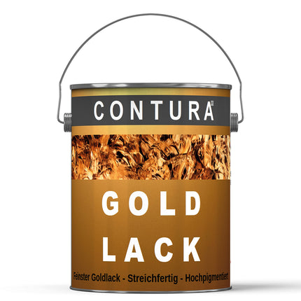 Contura Premium Goldlack Effektfarbe Effektlack Holz und Metall - Farbmanufaktur Contura Berkemeier - Farbmanufaktur Contura Berkemeier