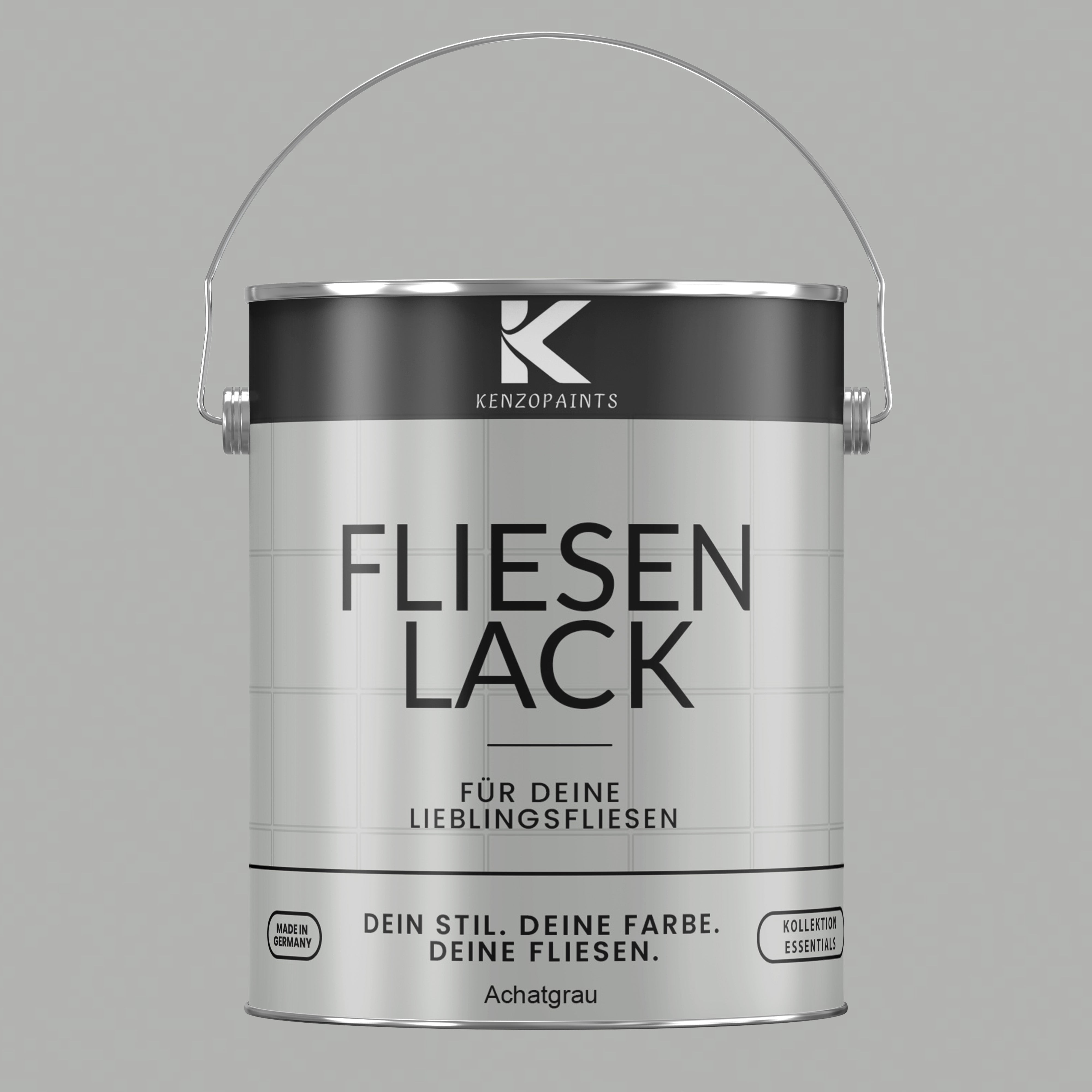 Kenzopaints Fliesenlack Fliesenfarbe - 2,5Liter - Farbmanufaktur Contura Berkemeier - Farbmanufaktur Contura Berkemeier