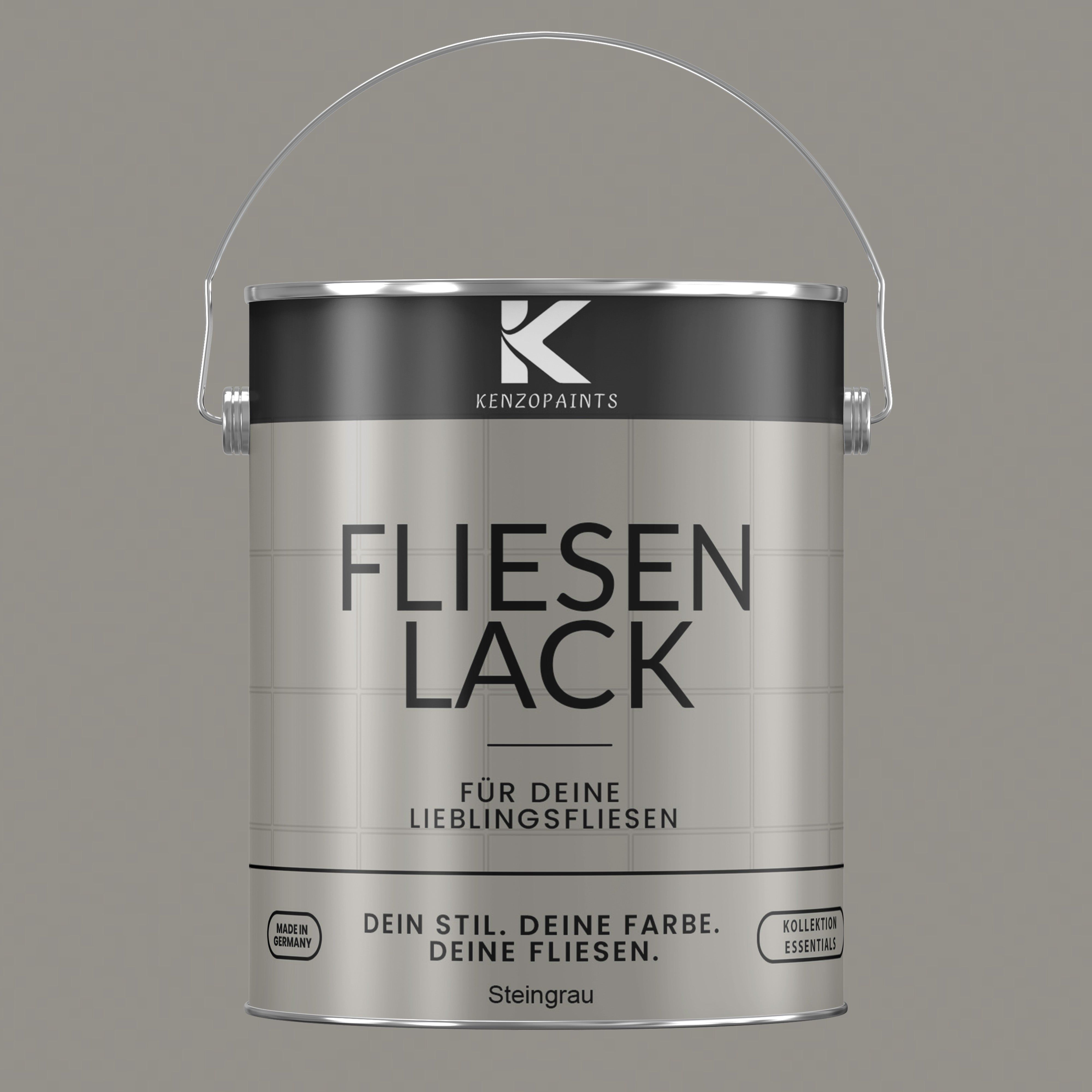 Kenzopaints Fliesenlack Fliesenfarbe - 2,5Liter - Farbmanufaktur Contura Berkemeier - Farbmanufaktur Contura Berkemeier