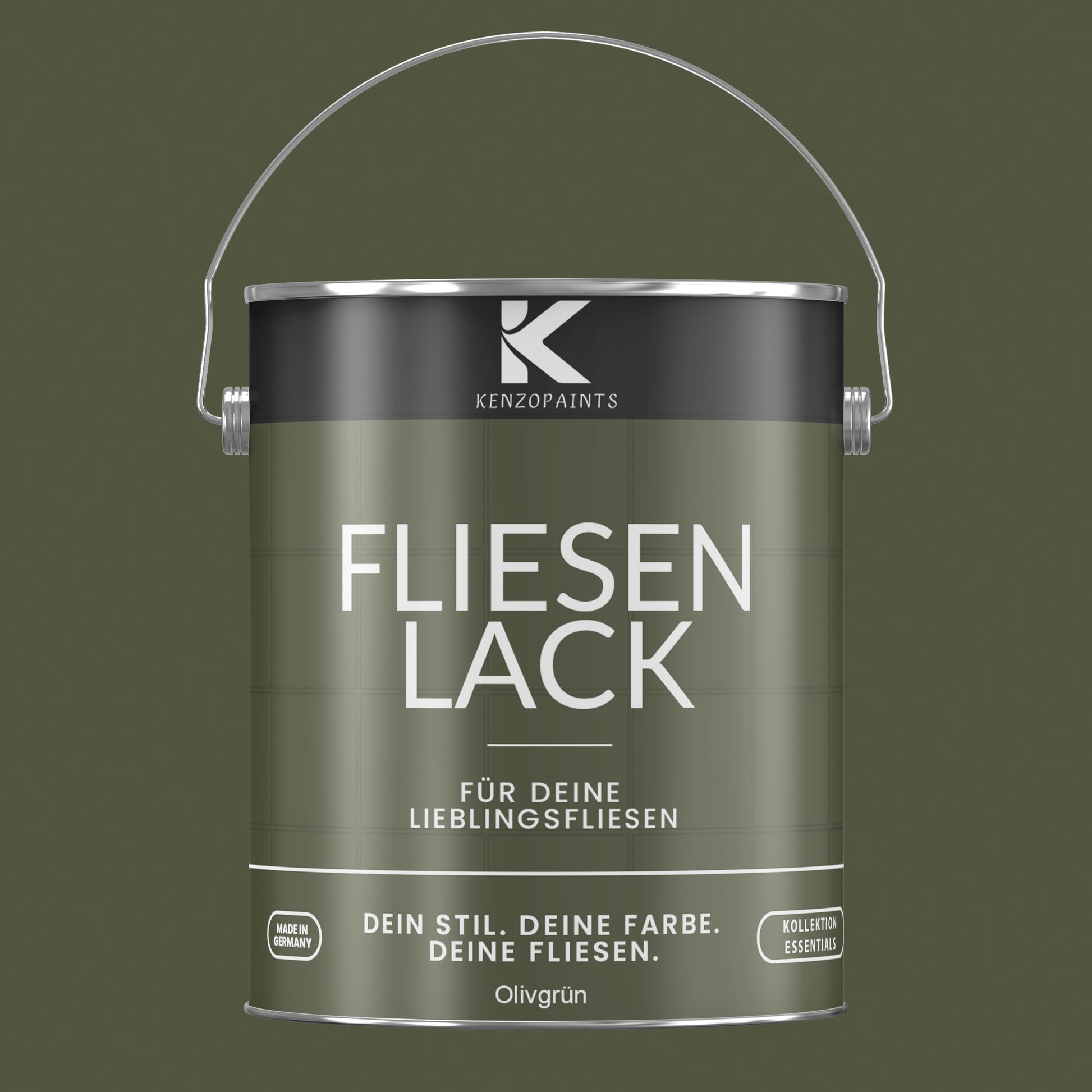 Kenzopaints Fliesenlack Fliesenfarbe - 2,5Liter - Farbmanufaktur Contura Berkemeier - Farbmanufaktur Contura Berkemeier